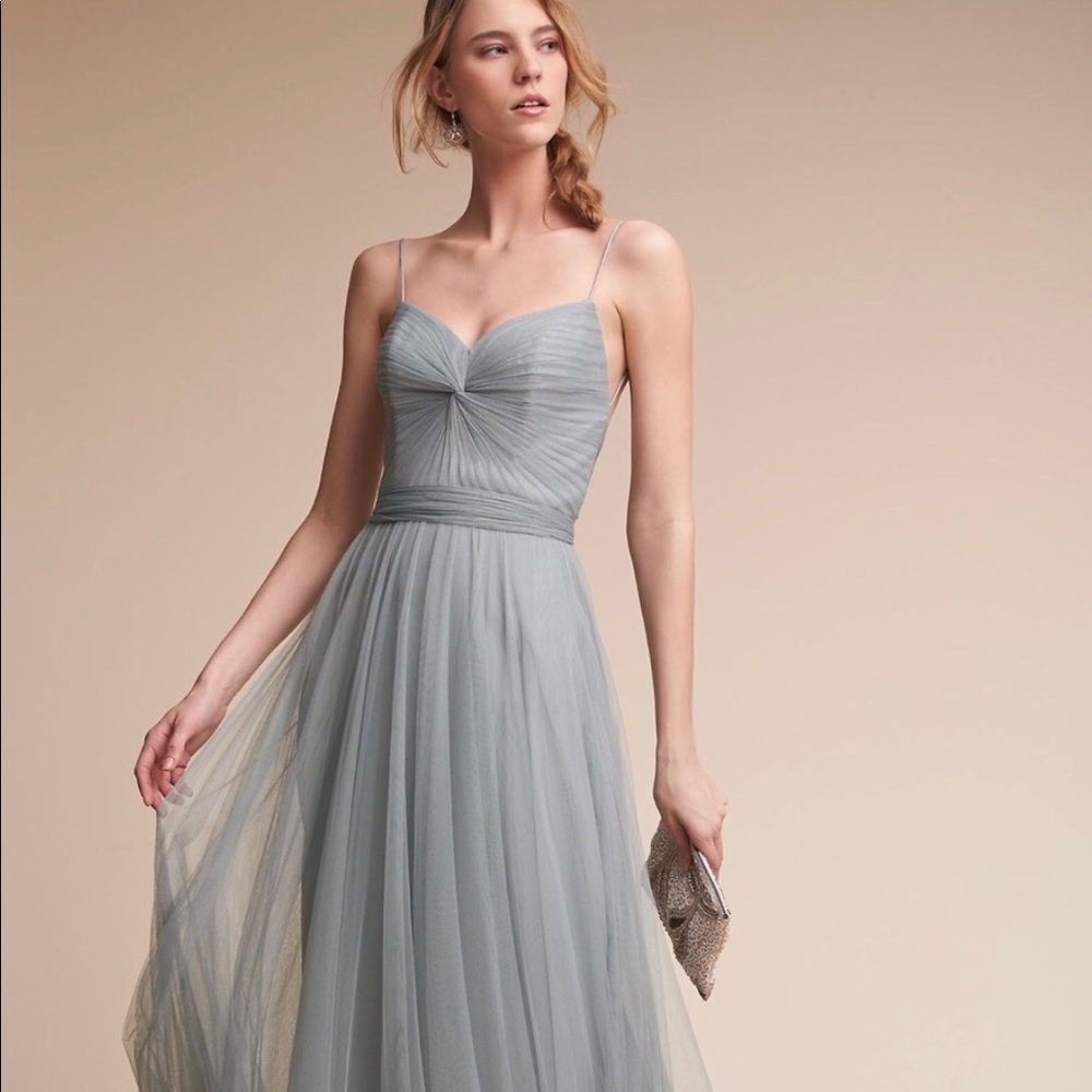 BHLDN Tinsley Blue Bridesmaid Dress by Waters